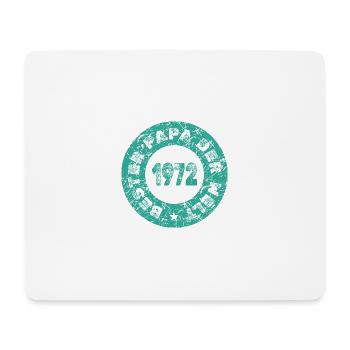 Vatertag 1972 - Mousepad (Querformat) - Weiß - Vorne