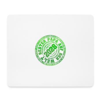 2028 - Mouse Pad (horizontal) - white - Front