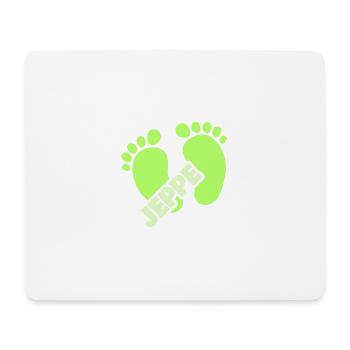 Birth Jeppe - Mouse Pad (horizontal) - white - Front