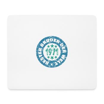 Born in 1971 - Mouse Pad (horizontal) - white - Front