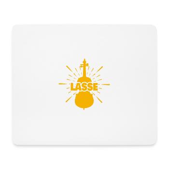 Geschenk für Lasse - Mousepad (Querformat) - Weiß - Vorne