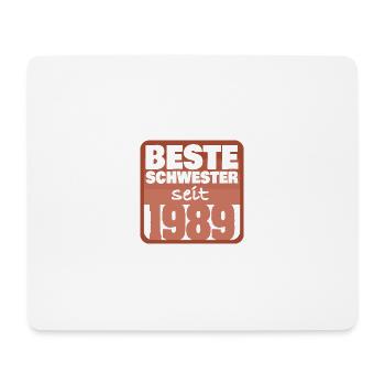 Siblings 1989 - Mouse Pad (horizontal) - white - Front