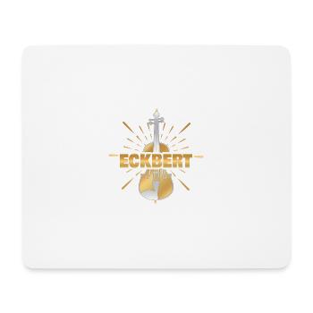 Violinist Eckbert - Mouse Pad (horizontal) - white - Front