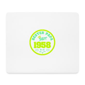 1958 - Mousepad (Querformat) - Weiß - Vorne