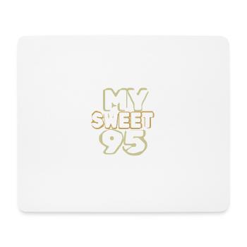 Birthday 95 - Mouse Pad (horizontal) - white - Front