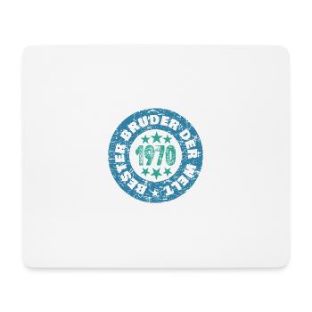 1970 - Mousepad (Querformat) - Weiß - Vorne