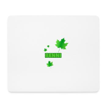 Fortwirt Benni - Tapis de souris (format paysage) - blanc - Devant