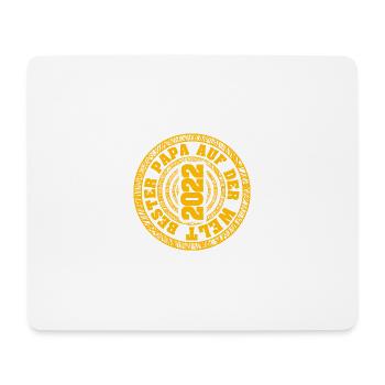 Geboren 2022 - Mousepad (Querformat) - Weiß - Vorne