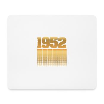 Born in 1952 - Mouse Pad (horizontal) - white - Front