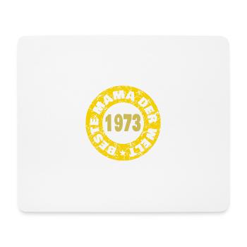 Mama 1973 - Mousepad (Querformat) - Weiß - Vorne