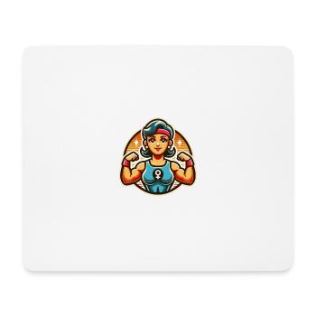 StrongSoul – Empower Your Strength - Mousepad (Querformat) - Weiß - Vorne