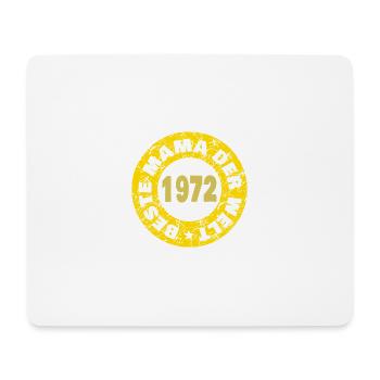 Mama 1972 - Mousepad (Querformat) - Weiß - Vorne