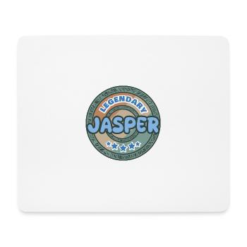 Jasper - Mousepad (Querformat) - Weiß - Vorne