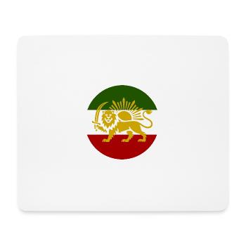 Freies Iran - Mousepad (Querformat) - Weiß - Vorne