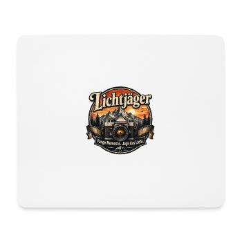 Lichtjäger - Mousepad (Querformat) - Weiß - Vorne