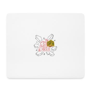 Funny Forklift Forklift Driver – Logistics - Mouse Pad (horizontal) - white - Front
