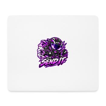 VTX-Send-it - Mousepad (Querformat) - Weiß - Vorne