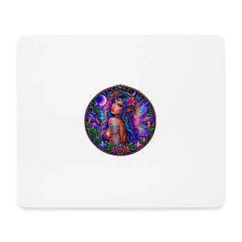 Elfe - Mousepad (Querformat) - Weiß - Vorne