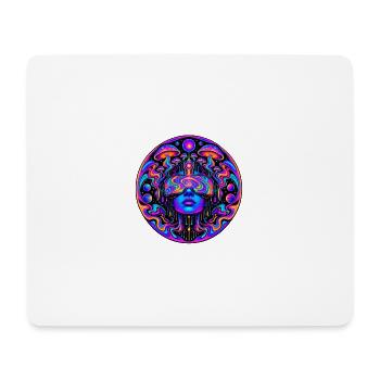 Cyberpunk - Mousepad (Querformat) - Weiß - Vorne