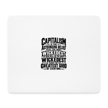 Midnight Silhouette - Mousepad (Querformat) - Weiß - Vorne