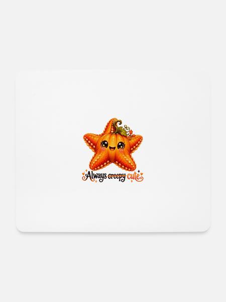 Fuchsfisch-Seestern - Mousepad (Querformat) - Weiß