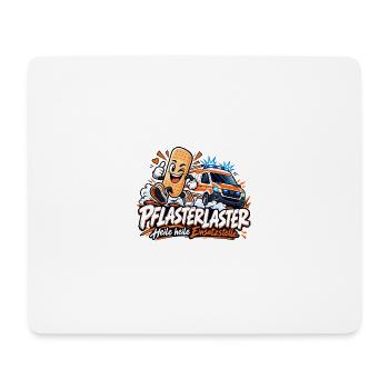 Pflasterhelden Einsatzstelle - Mousepad (Querformat) - Weiß - Vorne