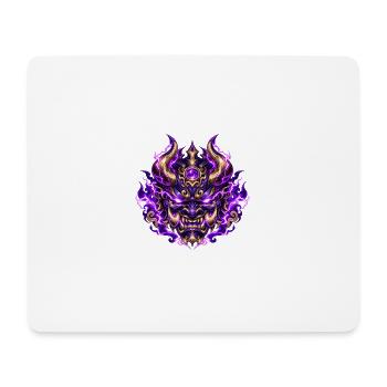 Donner-Oni-Siegel - Mousepad (Querformat) - Weiß - Vorne