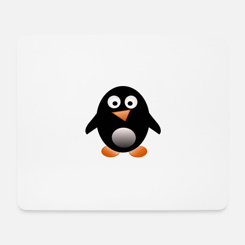 penguin - Mousepad (Querformat) - Weiß