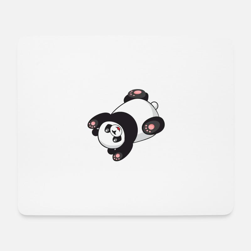 Sweet Panda - Mouse Pad (horizontal) - white