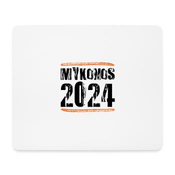 Citation de Mykonos 2024 - Tapis de souris (format paysage) - blanc - Devant
