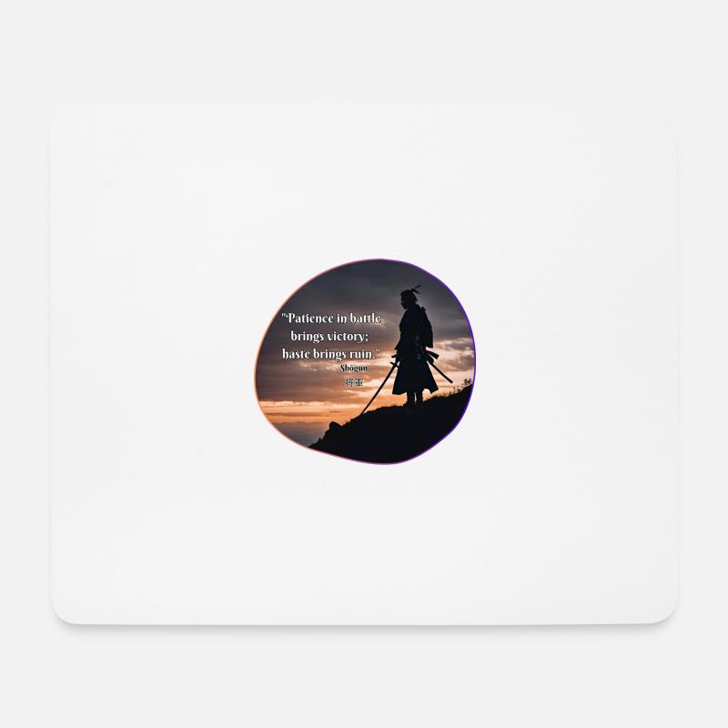 Ich bin Shogun - Mousepad (Querformat) - Weiß