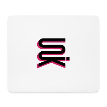 UNIK high vertical blackpink - Tapis de souris (format paysage) - blanc - Devant