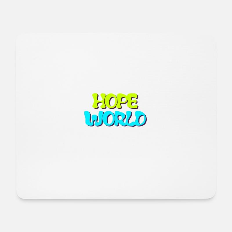 J-Hope - HOPE WORLD - Mousepad (Querformat) - Weiß