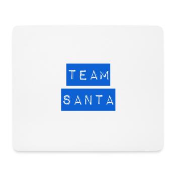 TEAM SANTA +++ Merry Christmas, X-Mas, Weihnachten - Mousepad (Querformat) - Weiß - Vorne