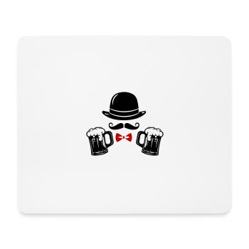 Bier Junggesellenabschied Party - Mousepad (Querformat) - Weiß - Vorne