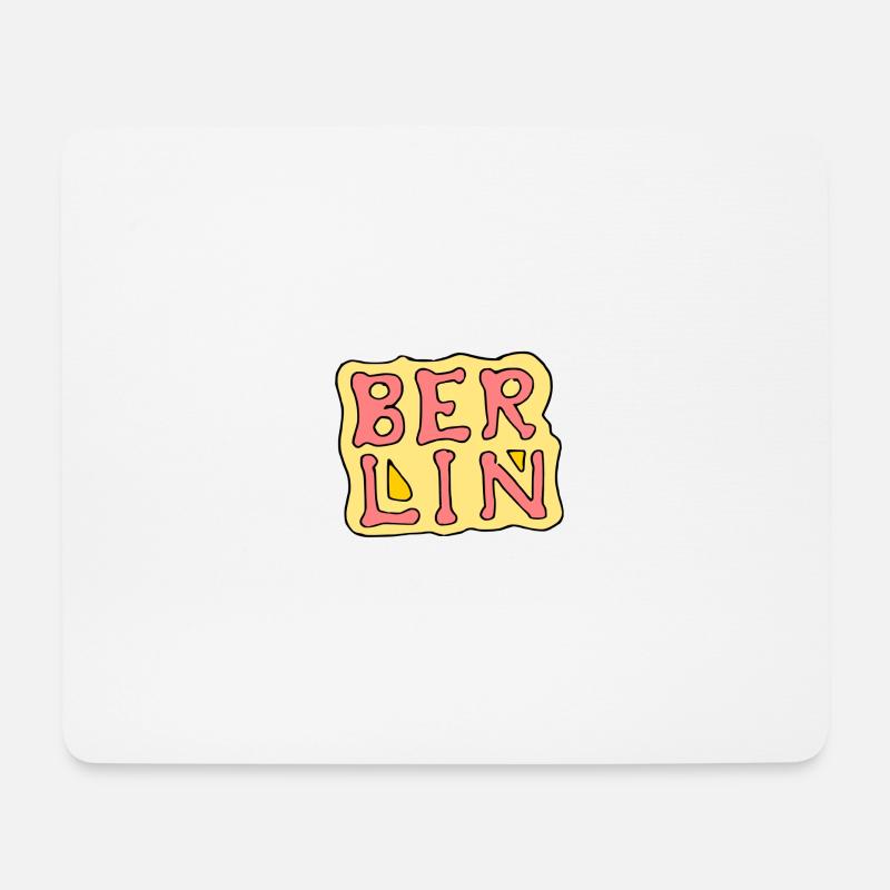 Berlin - Mousepad (Querformat) - Weiß