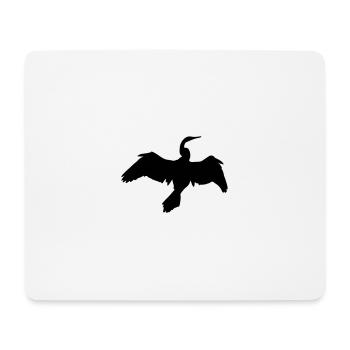 cormorant - Mouse Pad (horizontal) - white - Front