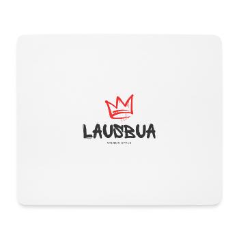 Lausbua - Mousepad (Querformat) - Weiß - Vorne