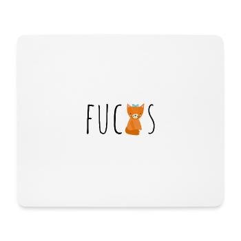 Fuchs Kinder Geschenk Geburtstag Pyjama Schlafen - Mousepad (Querformat) - Weiß - Vorne