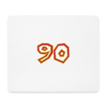 90. 90 YEARS. 90th ANNIVERSARY. 90 YEARS ANNIVERSARY. - Mouse Pad (horizontal) - white - Front
