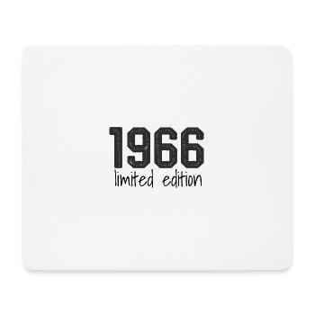 1966 Limited Edition Retro Geburtstag Jahrgang Des - Mousepad (Querformat) - Weiß - Vorne