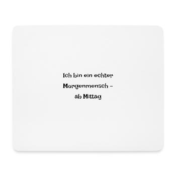 Typisch-Gamer - Mousepad (Querformat) - Weiß - Vorne