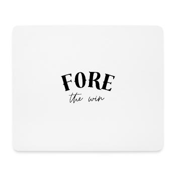 Den Sieg vorbereiten - Mousepad (Querformat) - Weiß - Vorne