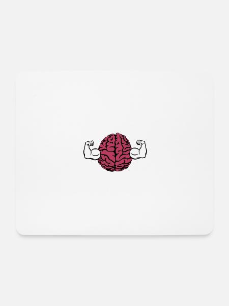 Strong Mind - Mouse Pad (horizontal) - white