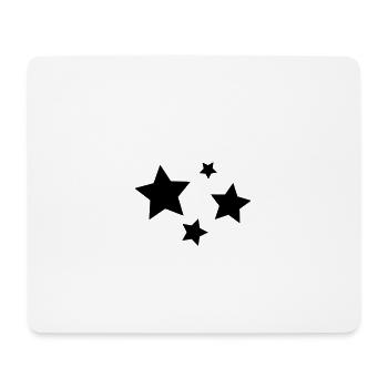 Stern Star Sternchen - Mousepad (Querformat) - Weiß - Vorne