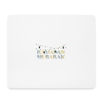 Ramadan Mubarak Fasting Islam - Mouse Pad (horizontal) - white - Front