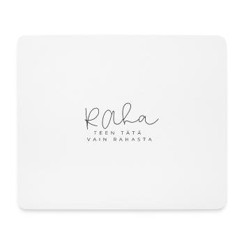 ARGENT - Tapis de souris (format paysage) - blanc - Devant
