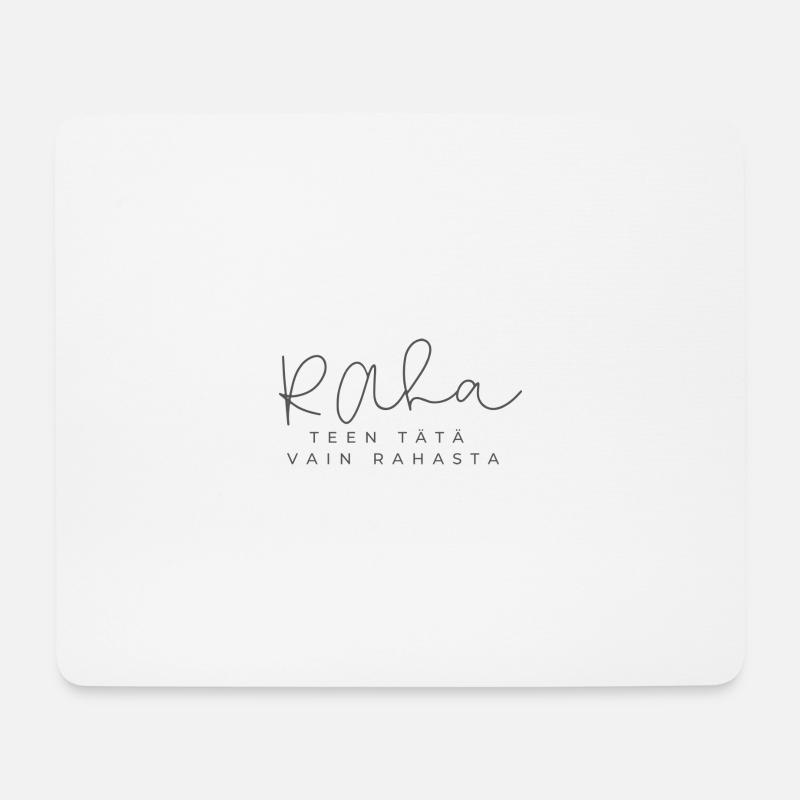 MONEY - Mouse Pad (horizontal) - white