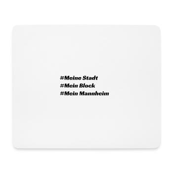 Mannheim - Mousepad (Querformat) - Weiß - Vorne