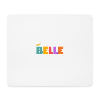 Belle! Customizable - Mouse Pad (horizontal) - white - Front